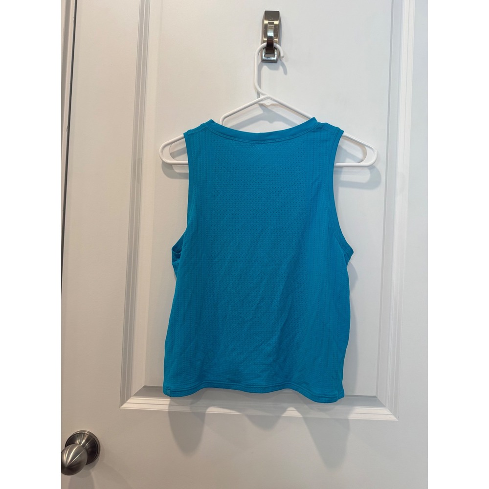 Lululemon Swiftly Tech High-Neck Tank Top 2.0 Blue Size 4 Athletic Workout - Picture 2 of 5